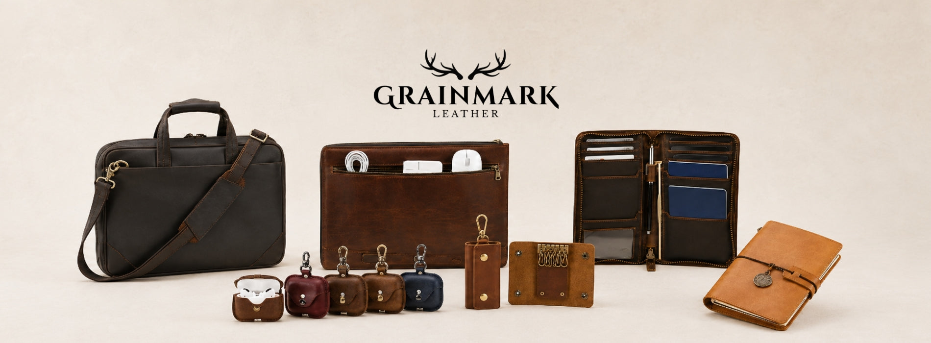 Graduation Gifts for Him - Leather Pieces He’ll Use for Years