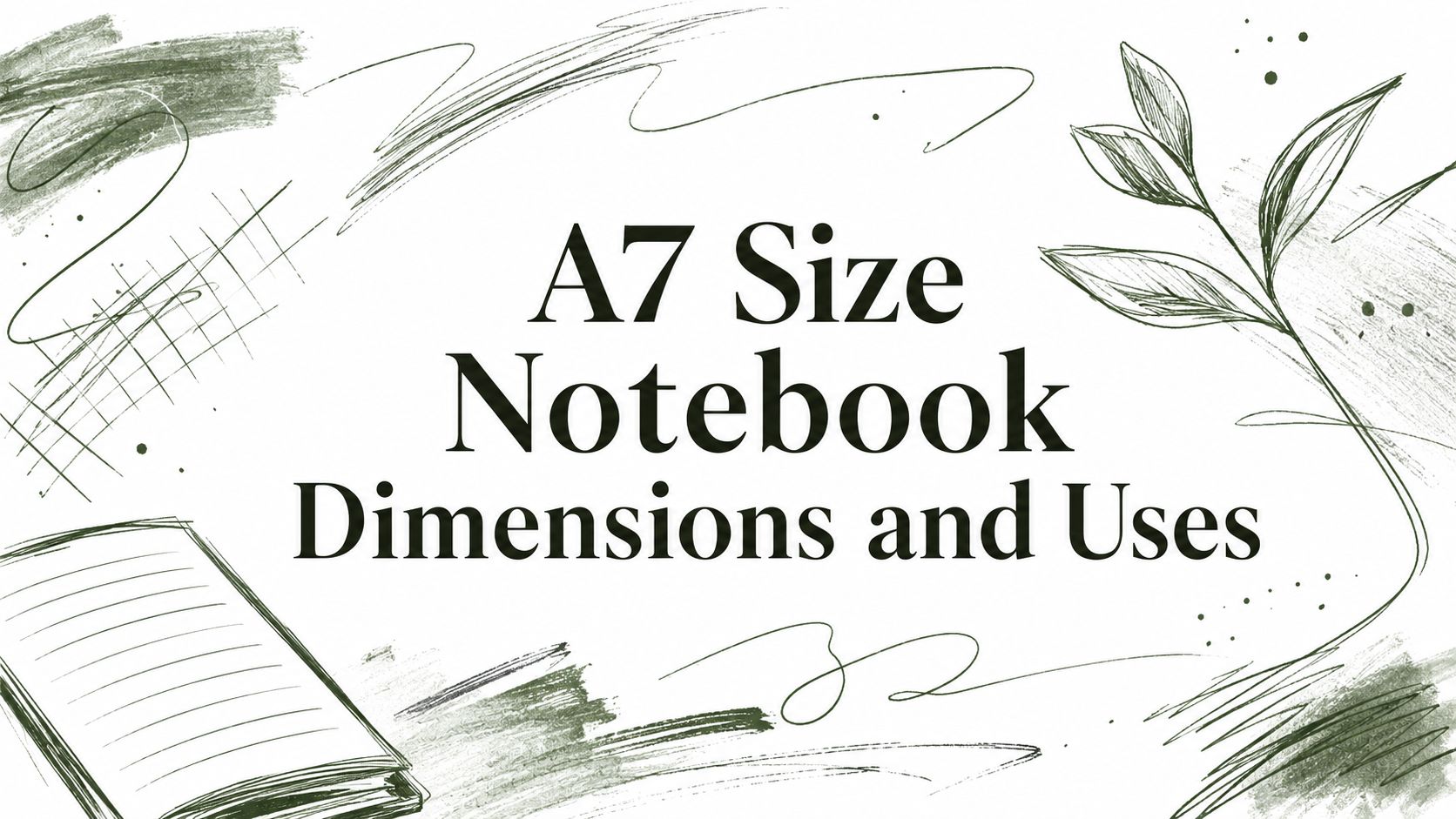 A7 Size Notebook Dimensions and Uses