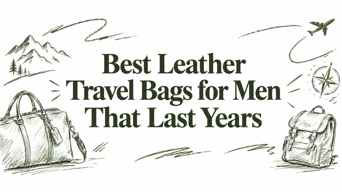 Best Leather Travel Bags for Men That Last Years