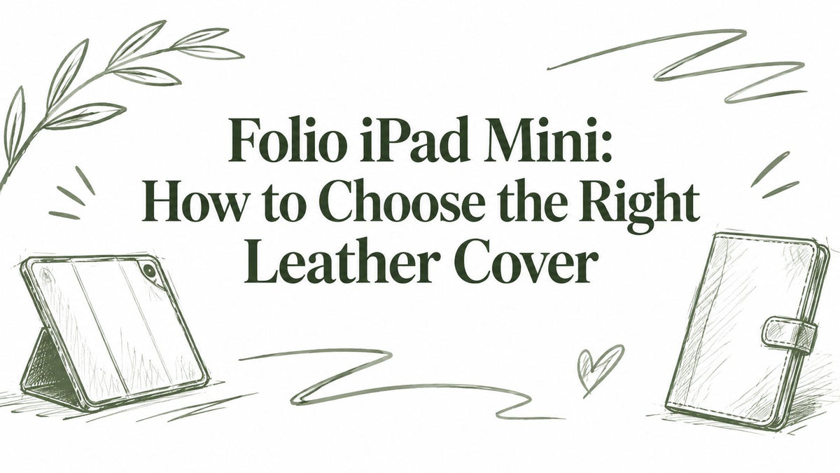 Folio iPad Mini: How to Choose the Right Leather Cover