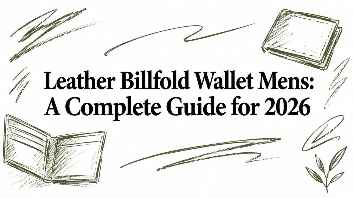 Leather Billfold Wallet Mens: A Complete Guide for 2026