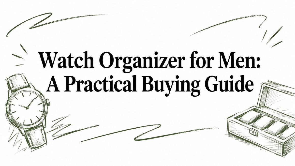 Watch Organizer for Men: A Practical Buying Guide