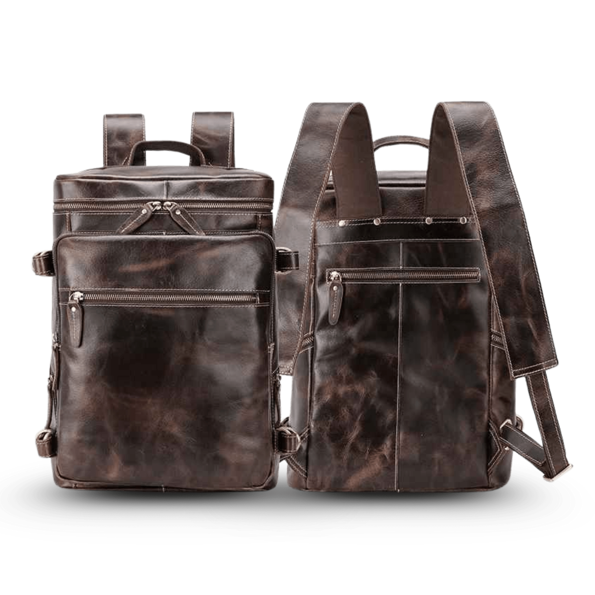 THE SCOUTER – FULL GRAIN LEATHER BACKPACK