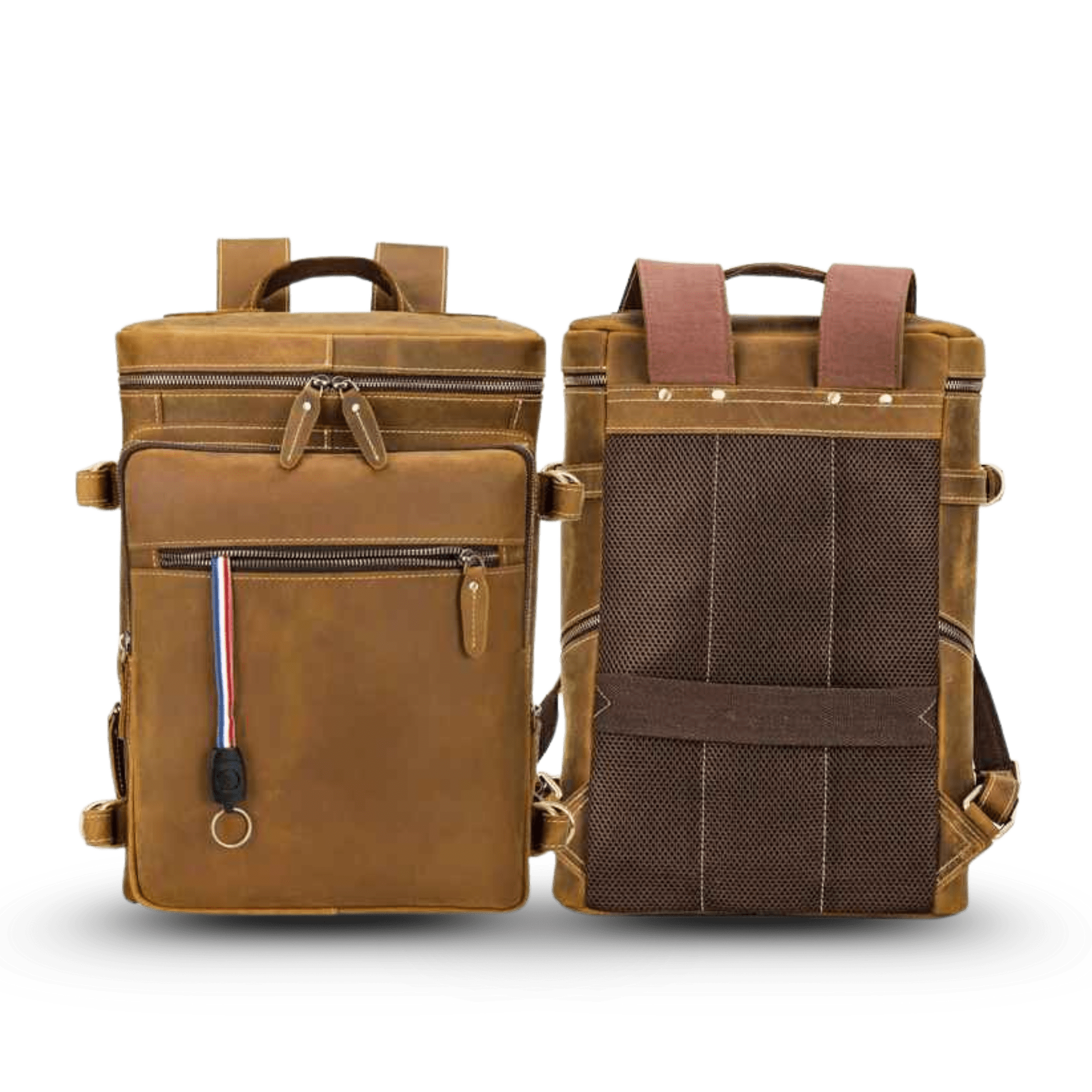 THE SCOUTER – FULL GRAIN LEATHER BACKPACK
