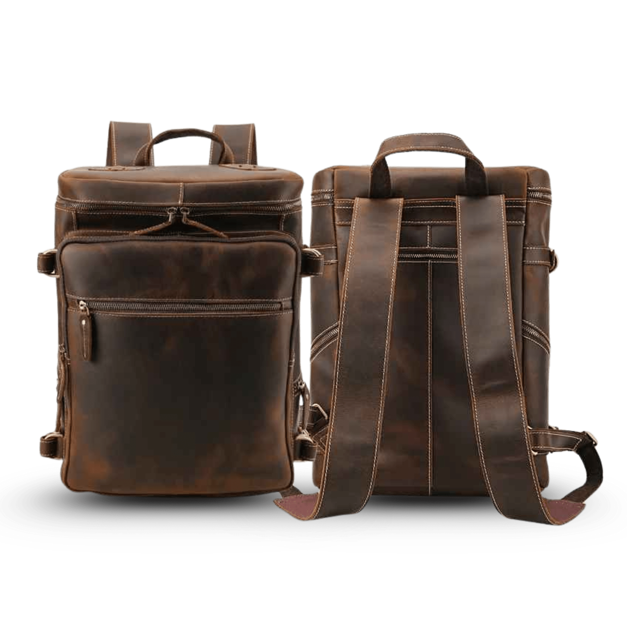 THE SCOUTER – FULL GRAIN LEATHER BACKPACK