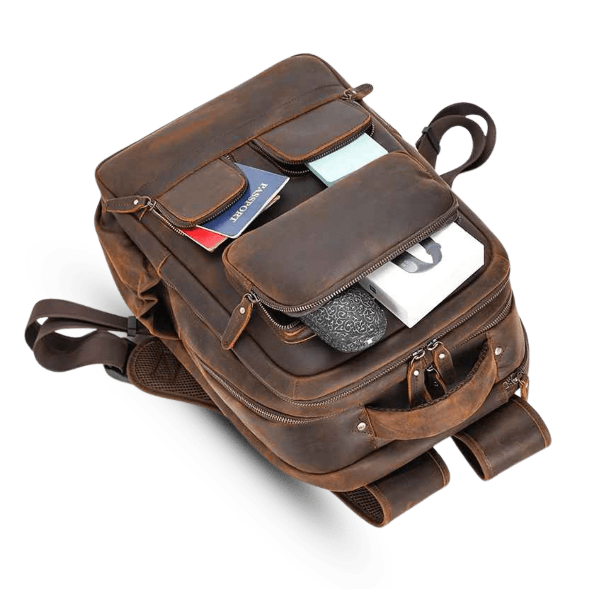 THE TIMBERHORN – FULL GRAIN LEATHER BACKPACK