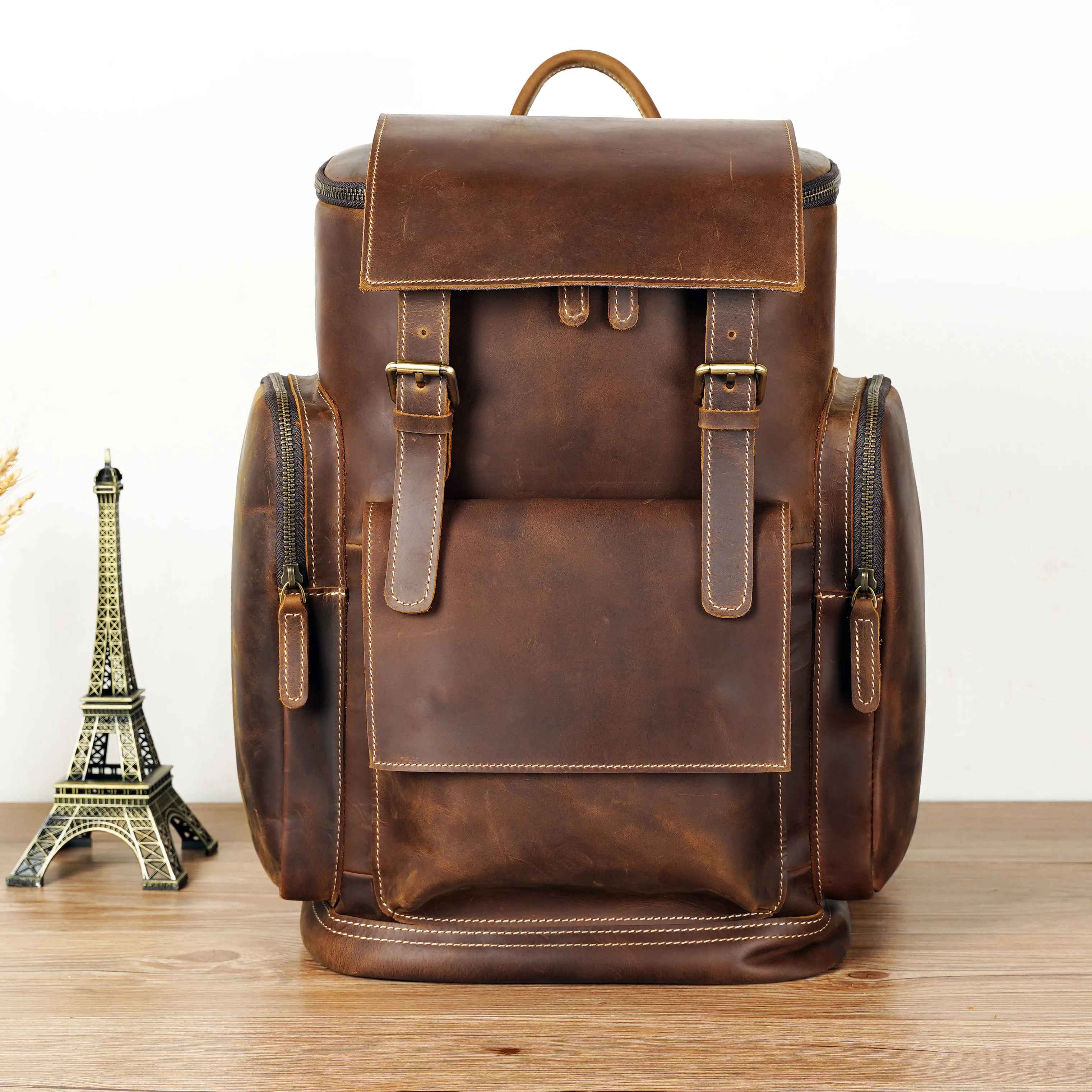 THE RANGE – FULL GRAIN LEATHER BACKPACK