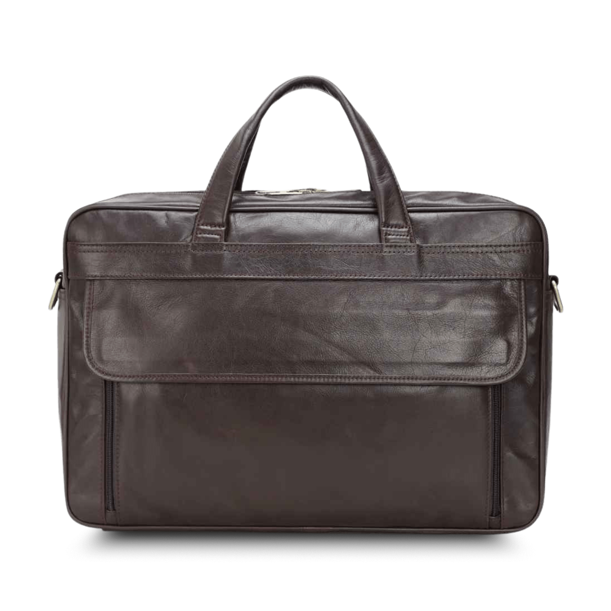 THE WILDSPUR – COWHIDE LEATHER BRIEFCASE
