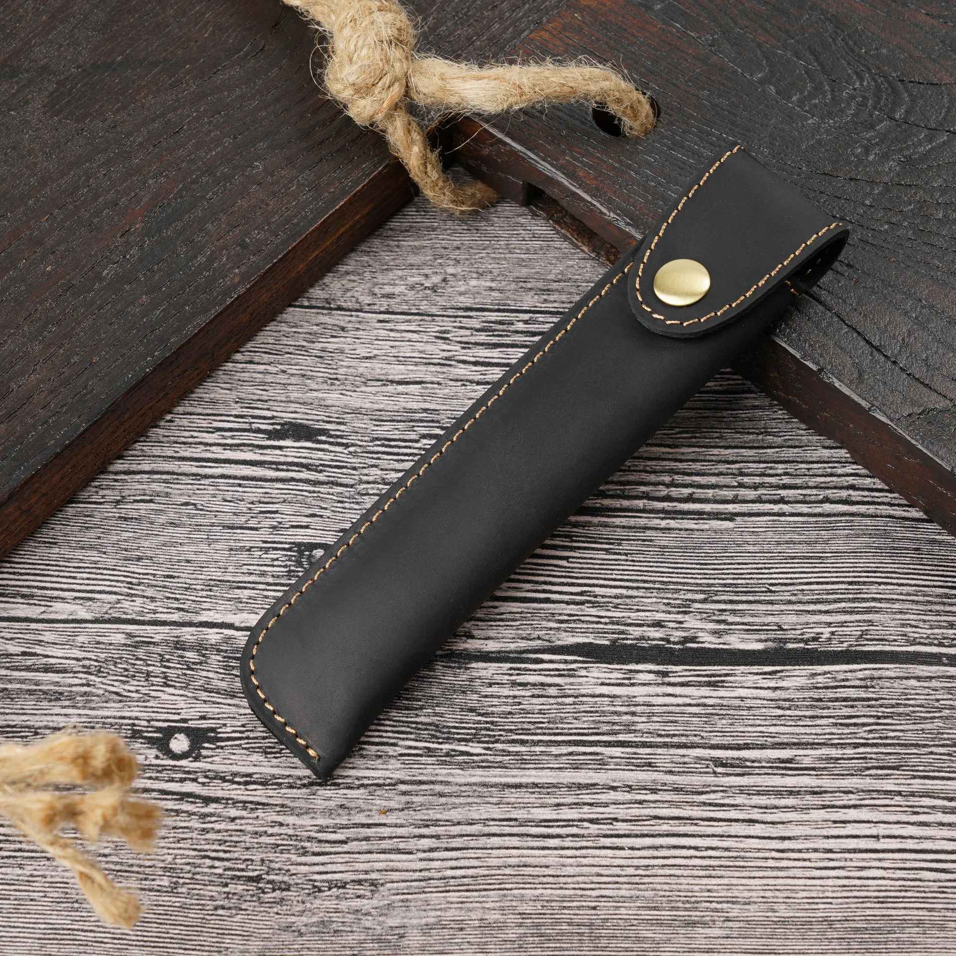THE NOTE – FULL GRAIN LEATHER SINGLE PEN CASE