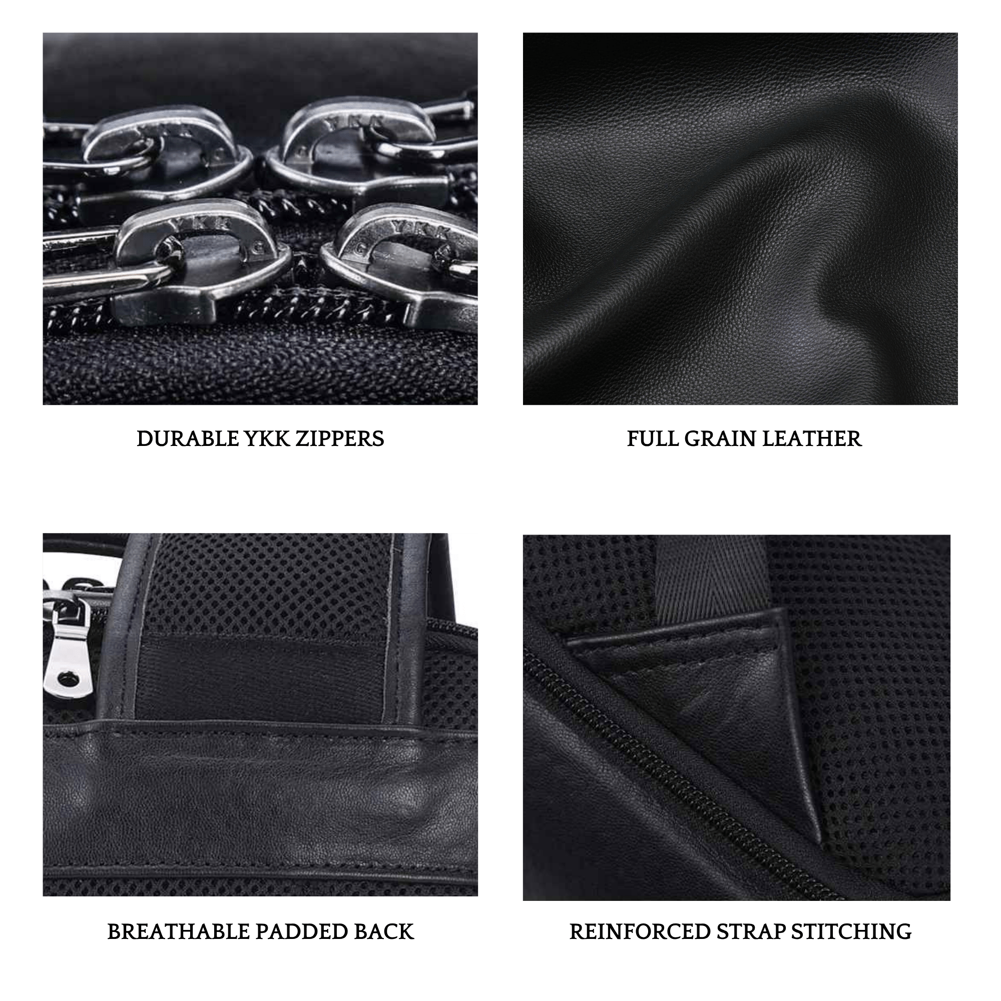 THE ANALYST – COWHIDE LEATHER BACKPACK