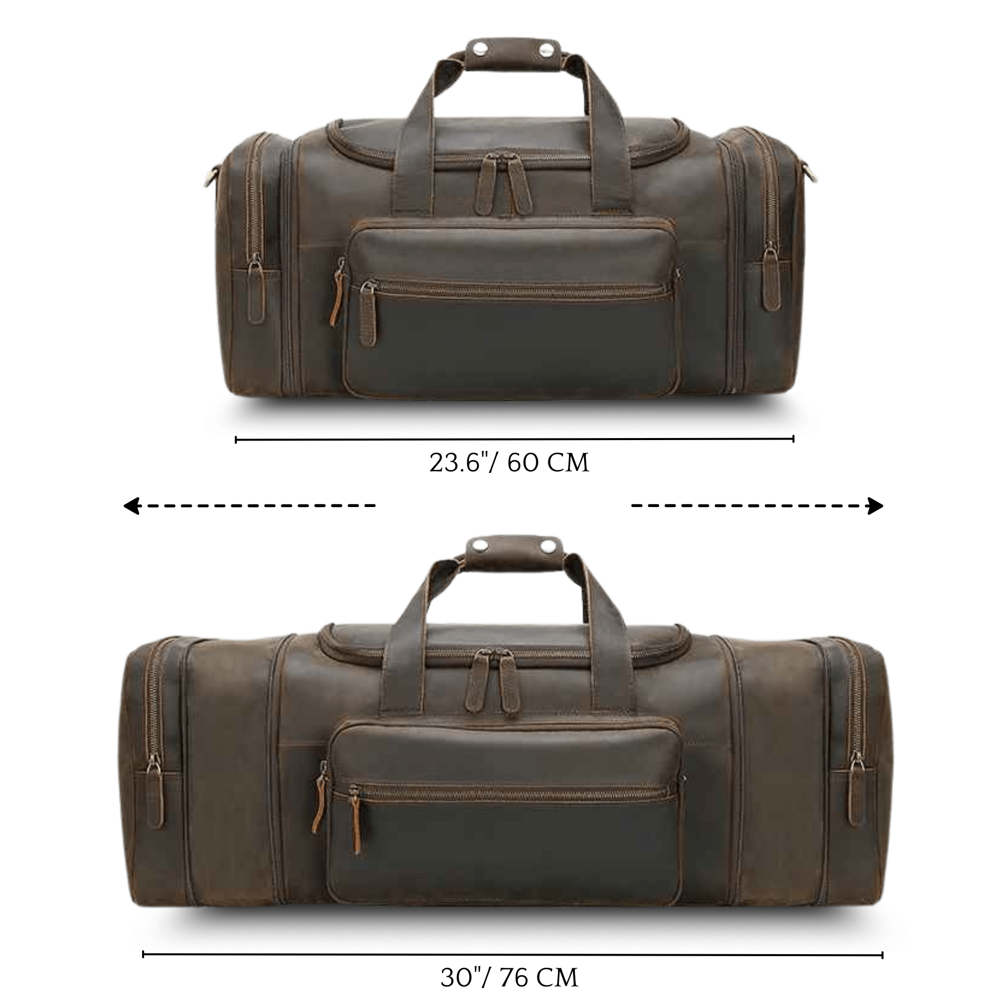 THE OUTPOST – TOP GRAIN LEATHER DUFFEL BAG