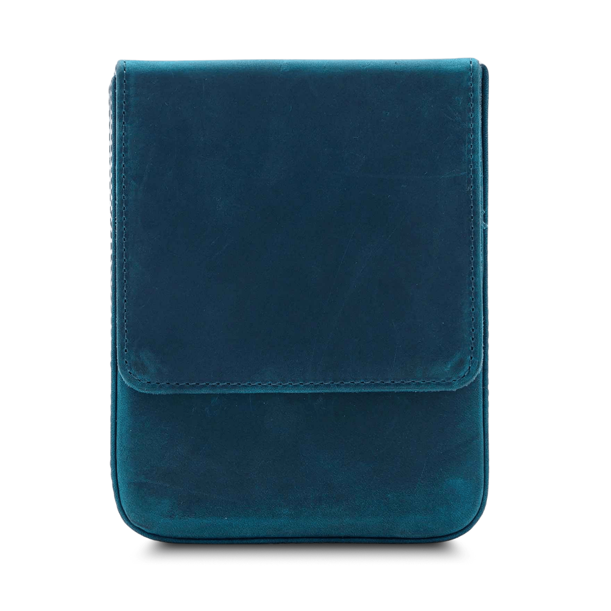 Leather 6-Slot Pen Case