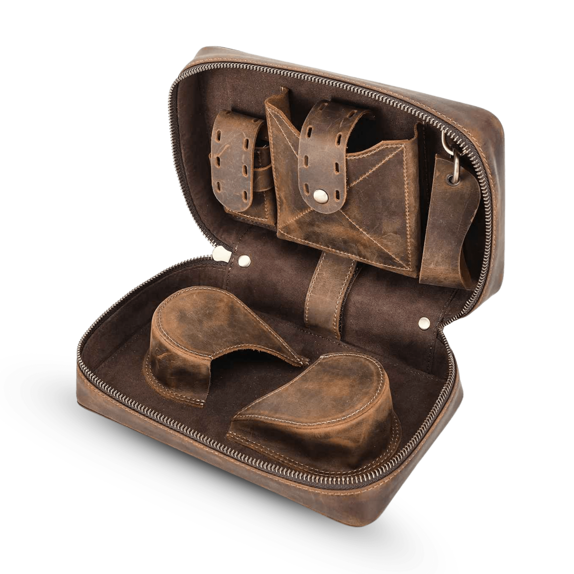 THE FIREPOST - FULL GRAIN LEATHER PIPE BAG