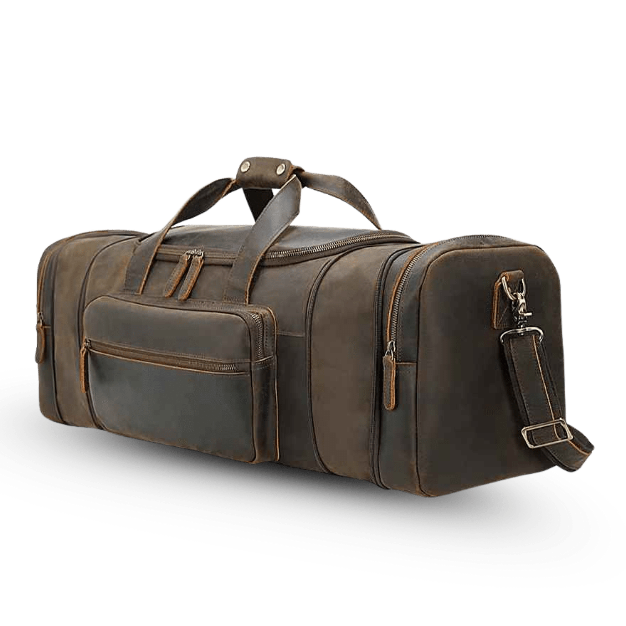 THE OUTPOST – TOP GRAIN LEATHER DUFFEL BAG