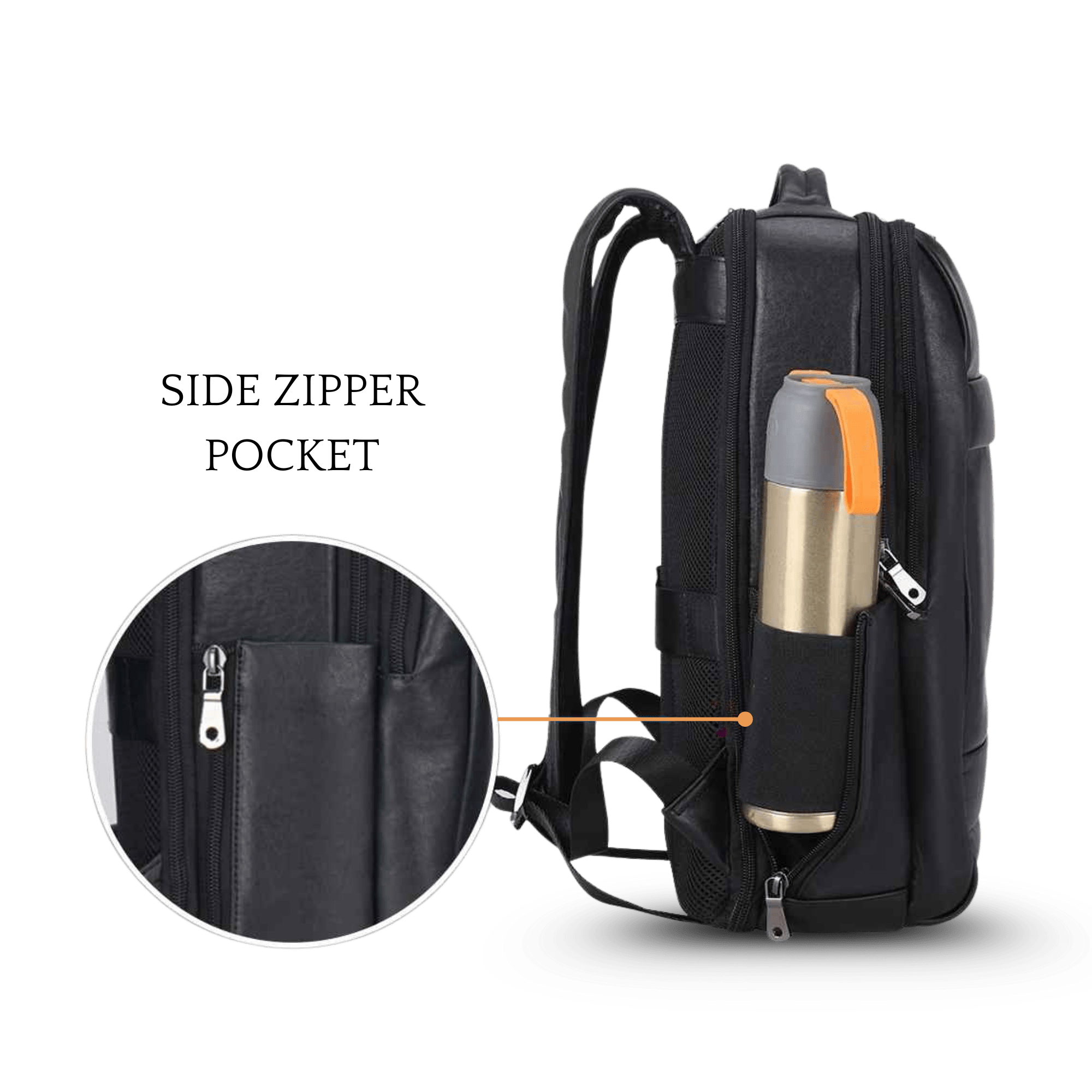 THE ANALYST – COWHIDE LEATHER BACKPACK