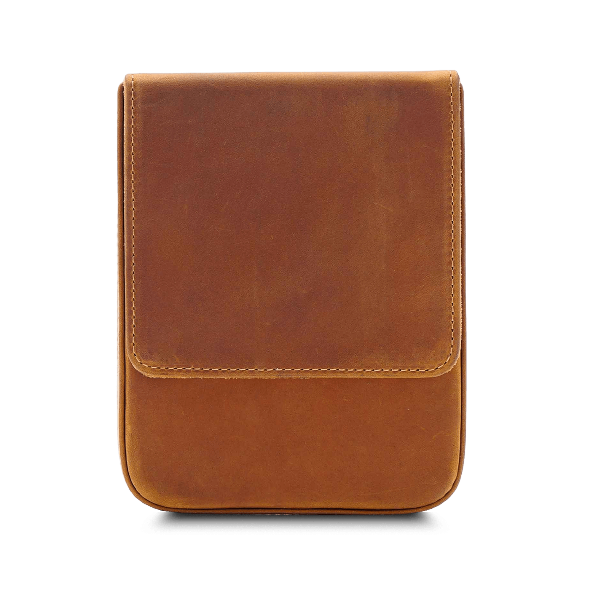 Leather 6-Slot Pen Case