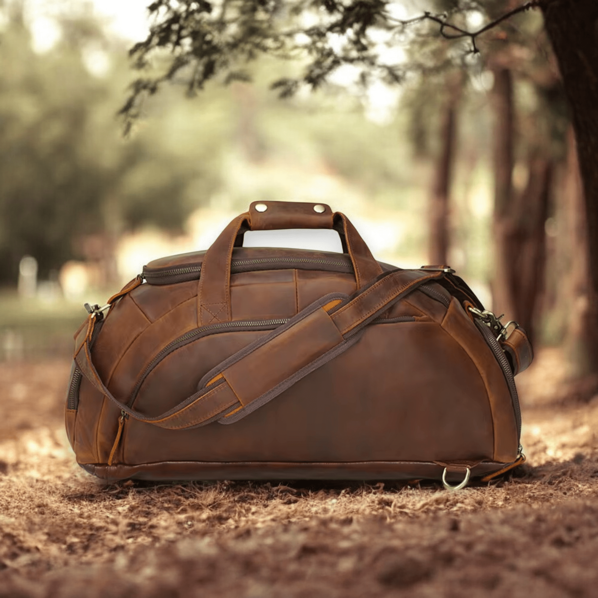 THE SCRIVENER - GENUINE LEATHER DUFFEL BUG