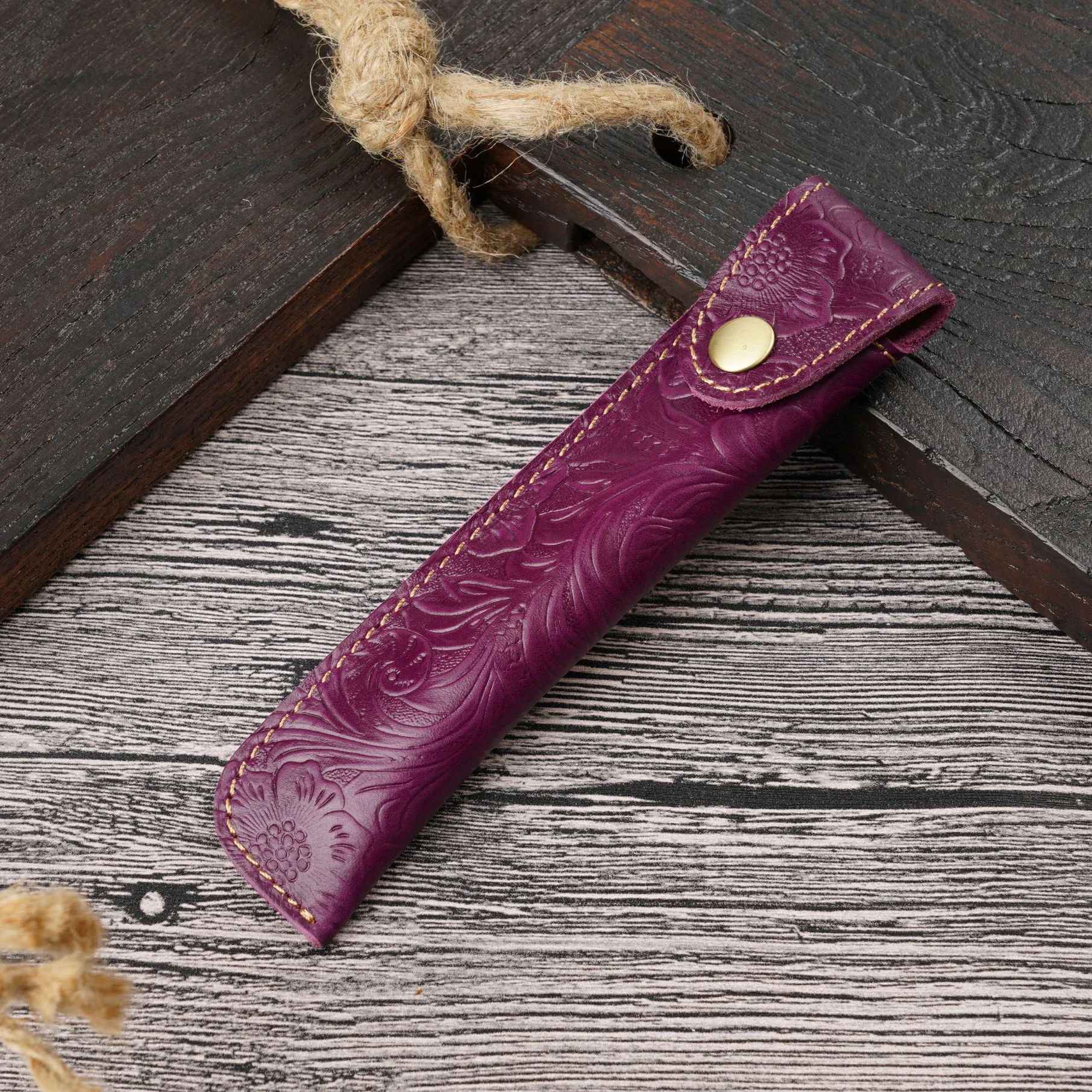 THE NOTE – FULL GRAIN LEATHER SINGLE PEN CASE