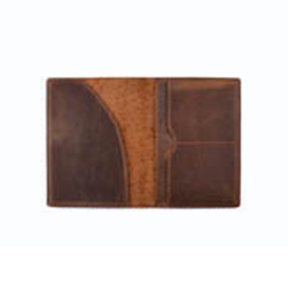 Vintage Leather Passport Holder Cover