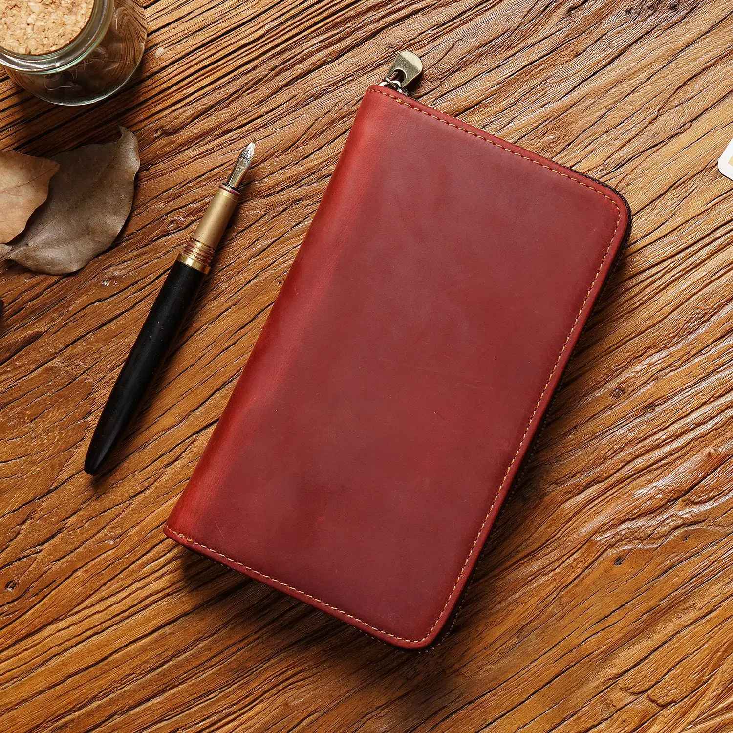 The Hide – Full Grain Leather Pen Case