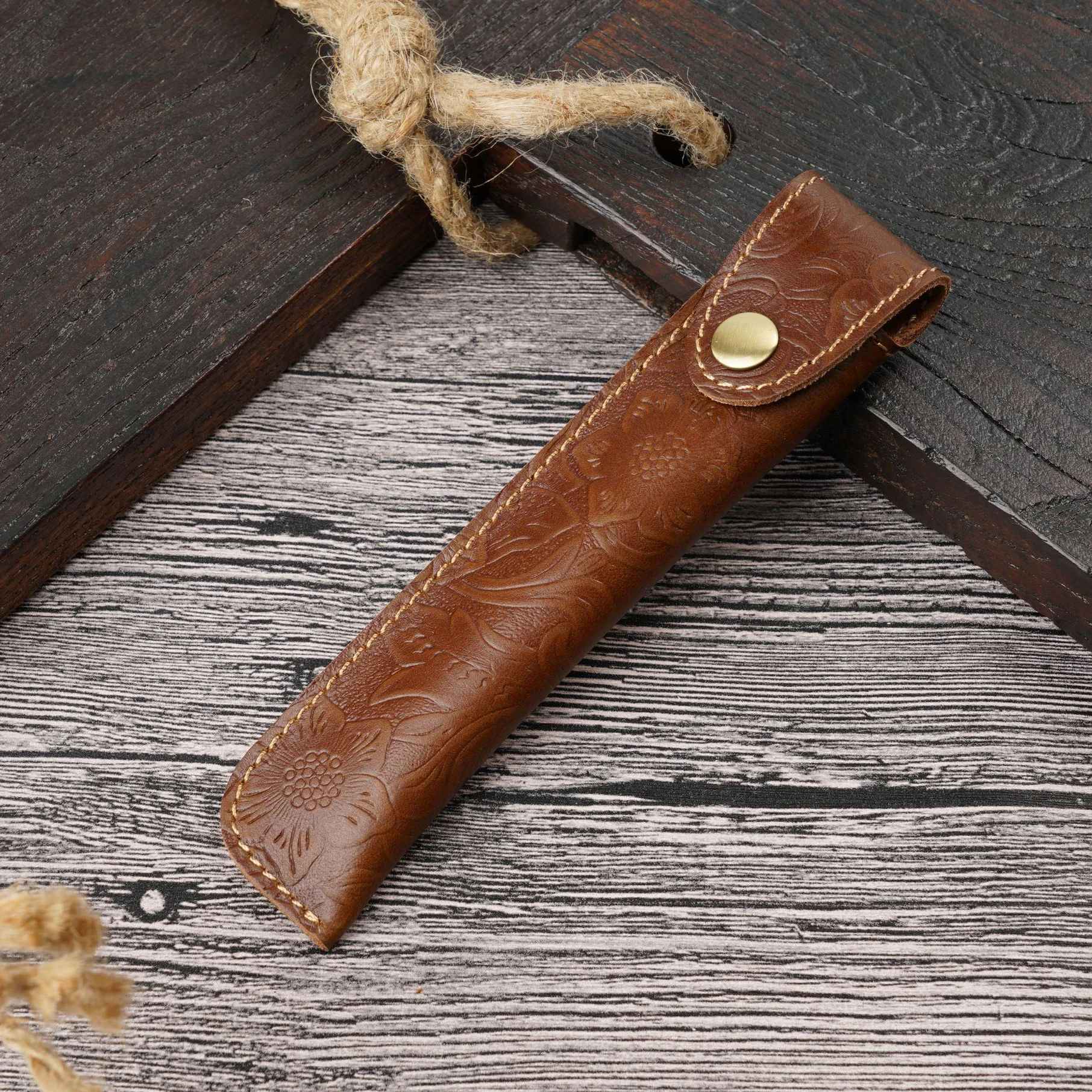 THE NOTE – FULL GRAIN LEATHER SINGLE PEN CASE