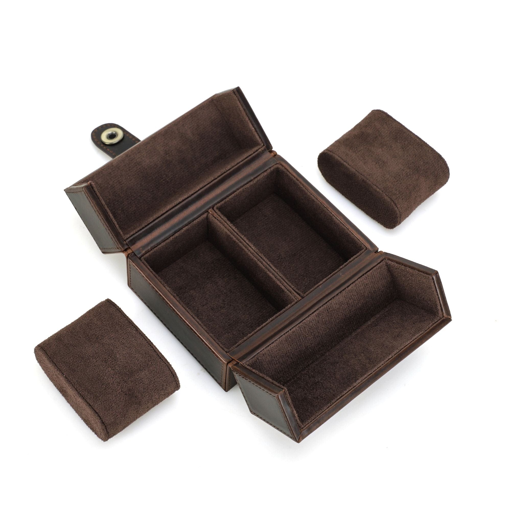 2-Slot Dual Access Watch Case