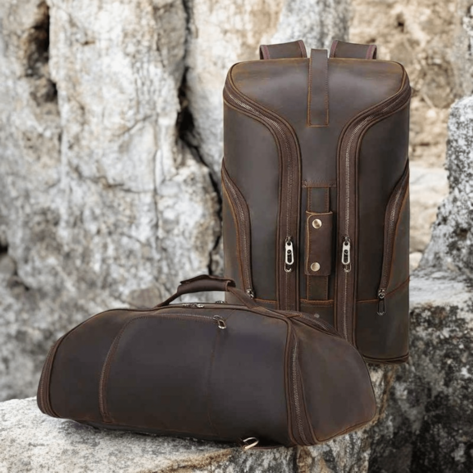 THE TREKKER – FULL GRAIN LEATHER BACKPACK