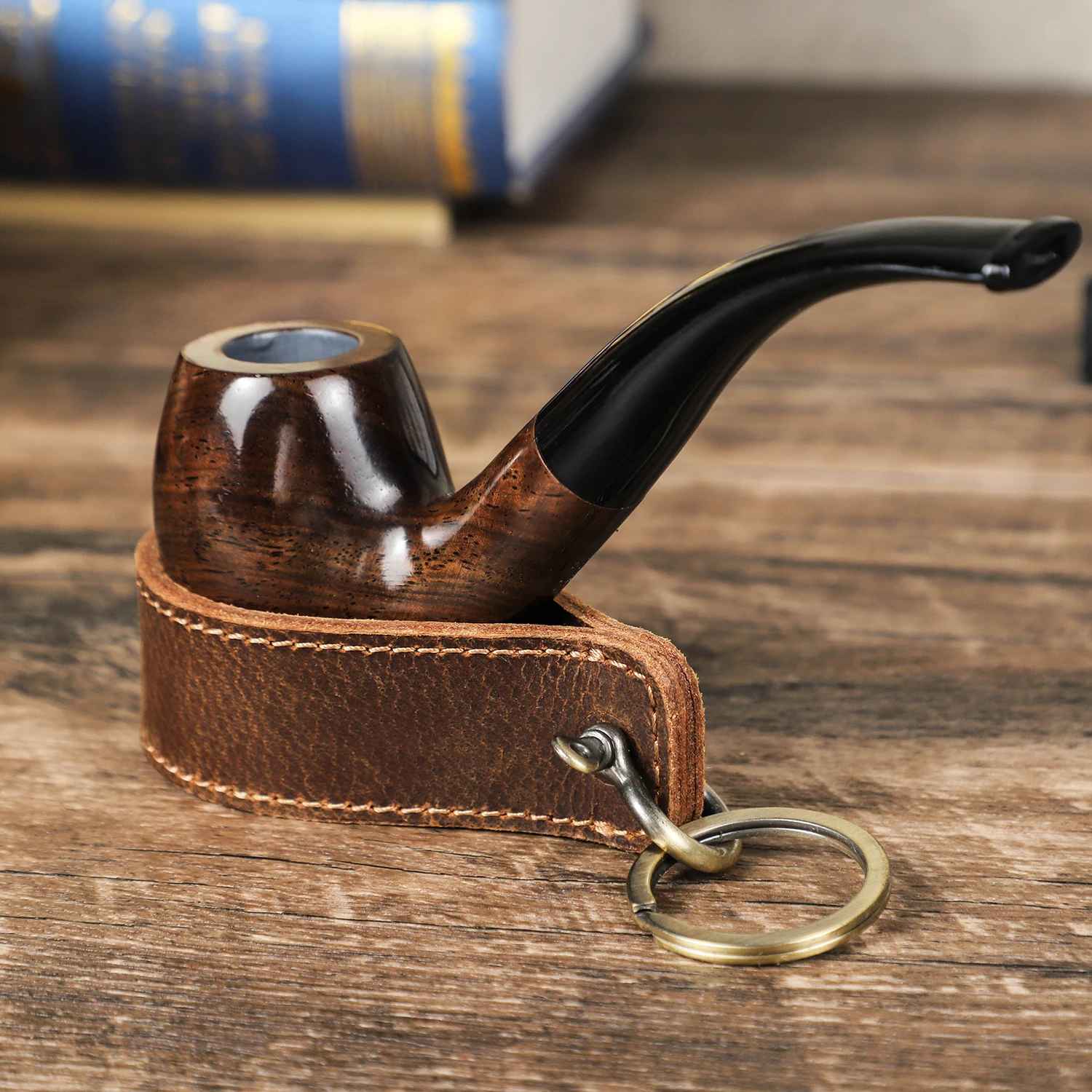 THE RECON – FULL GRAIN LEATHER PIPE BAG