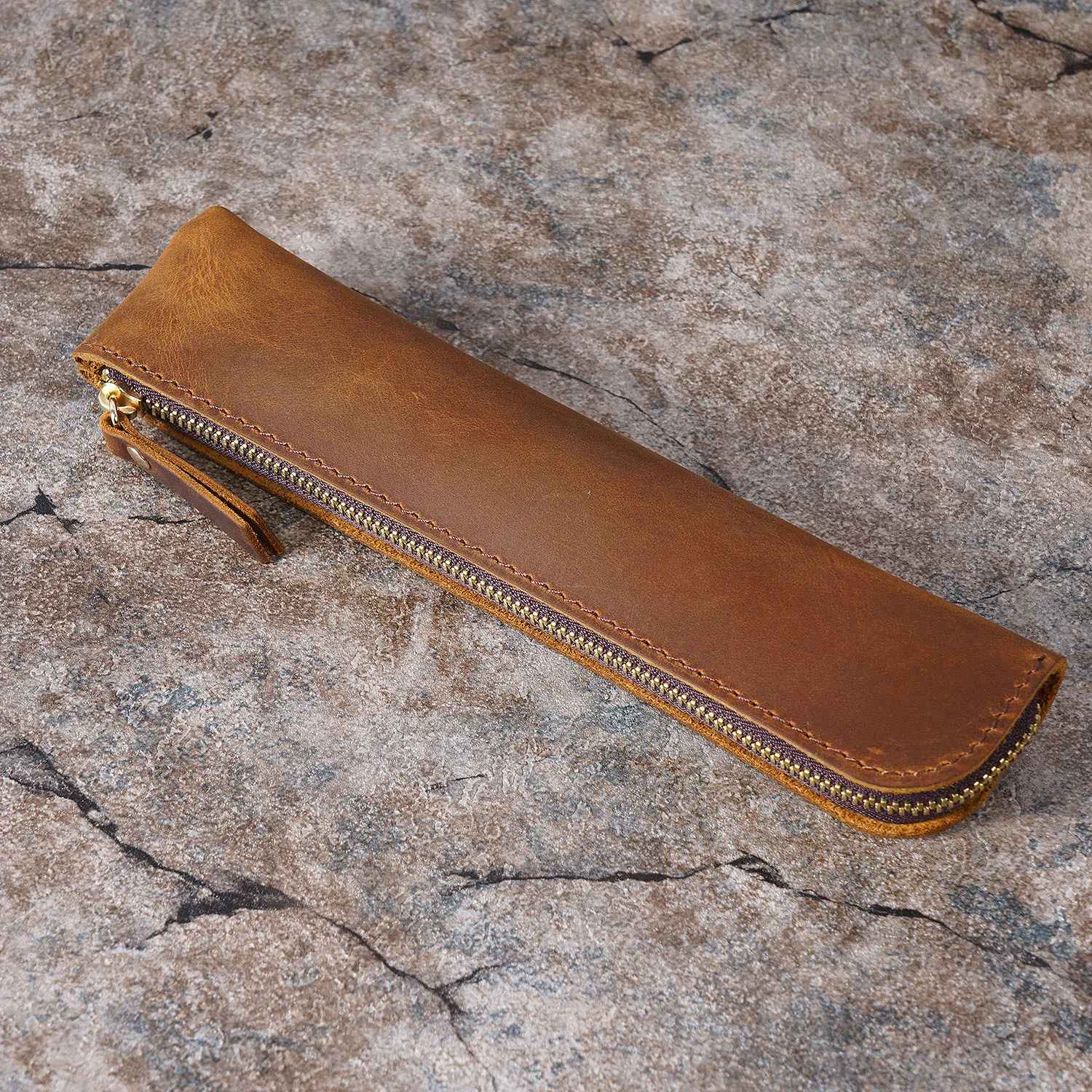THE RAVAGER – FULL GRAIN LEATHER SINGLE PEN CASE