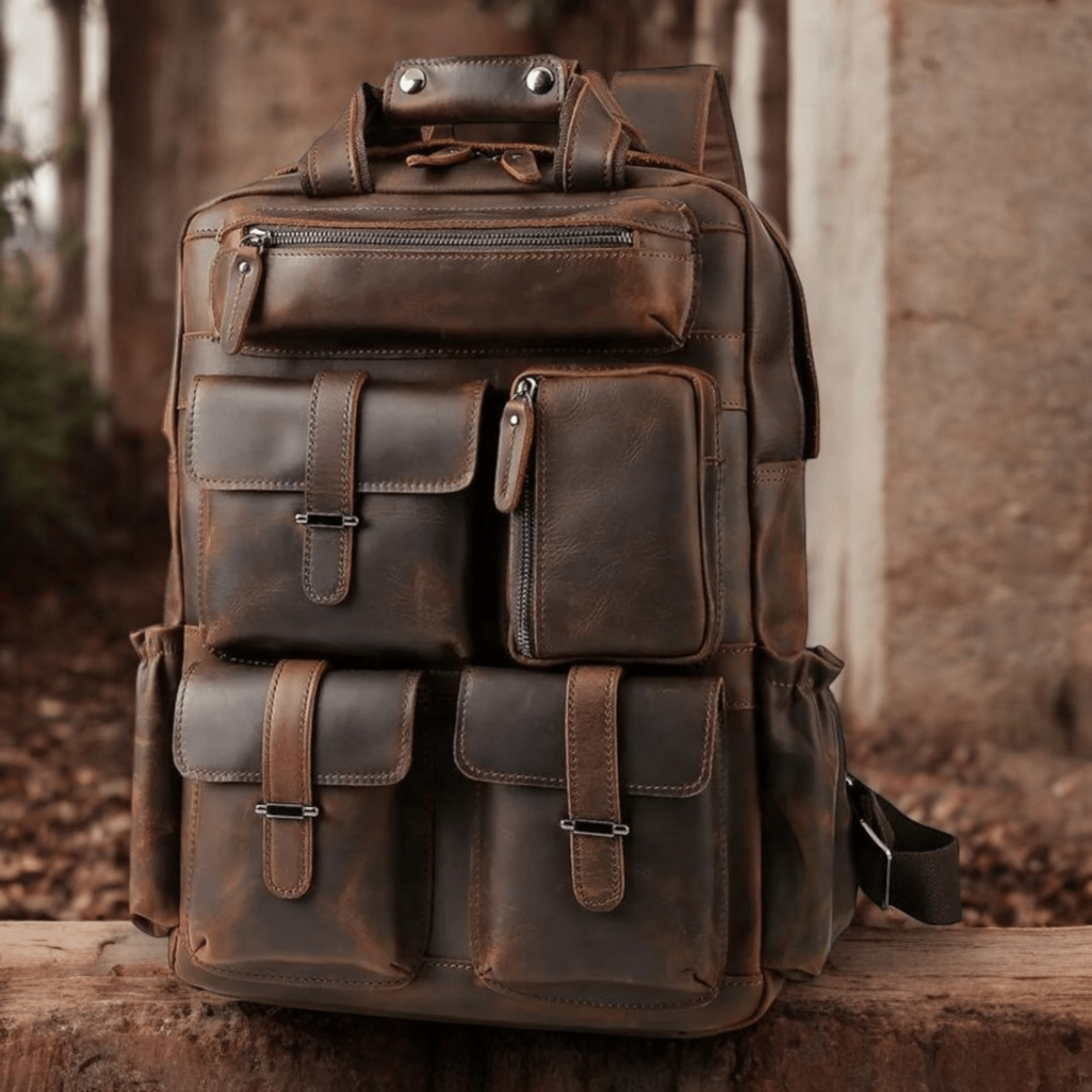 THE OAKPATH – GENUINE LEATHER BACKPACK