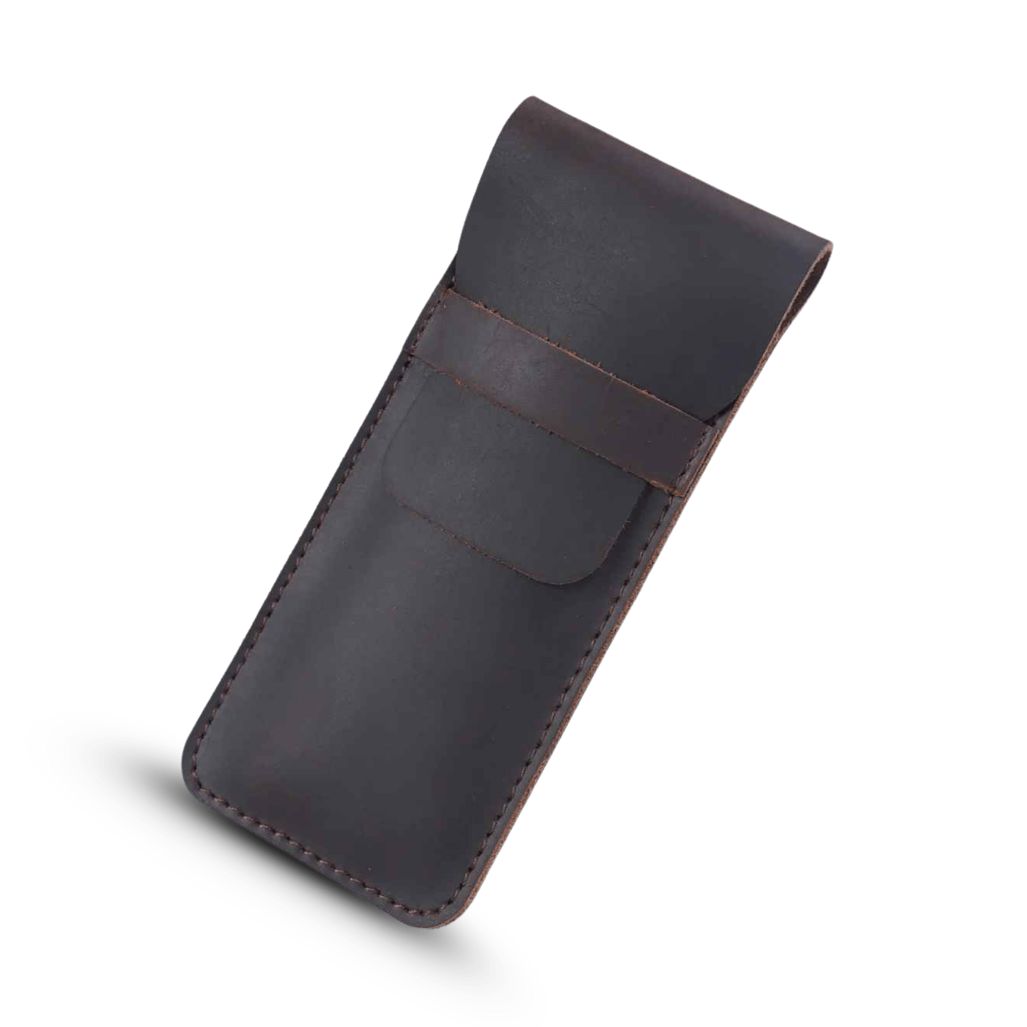 THE TIMBER – FULL GRAIN LEATHER PEN CASE