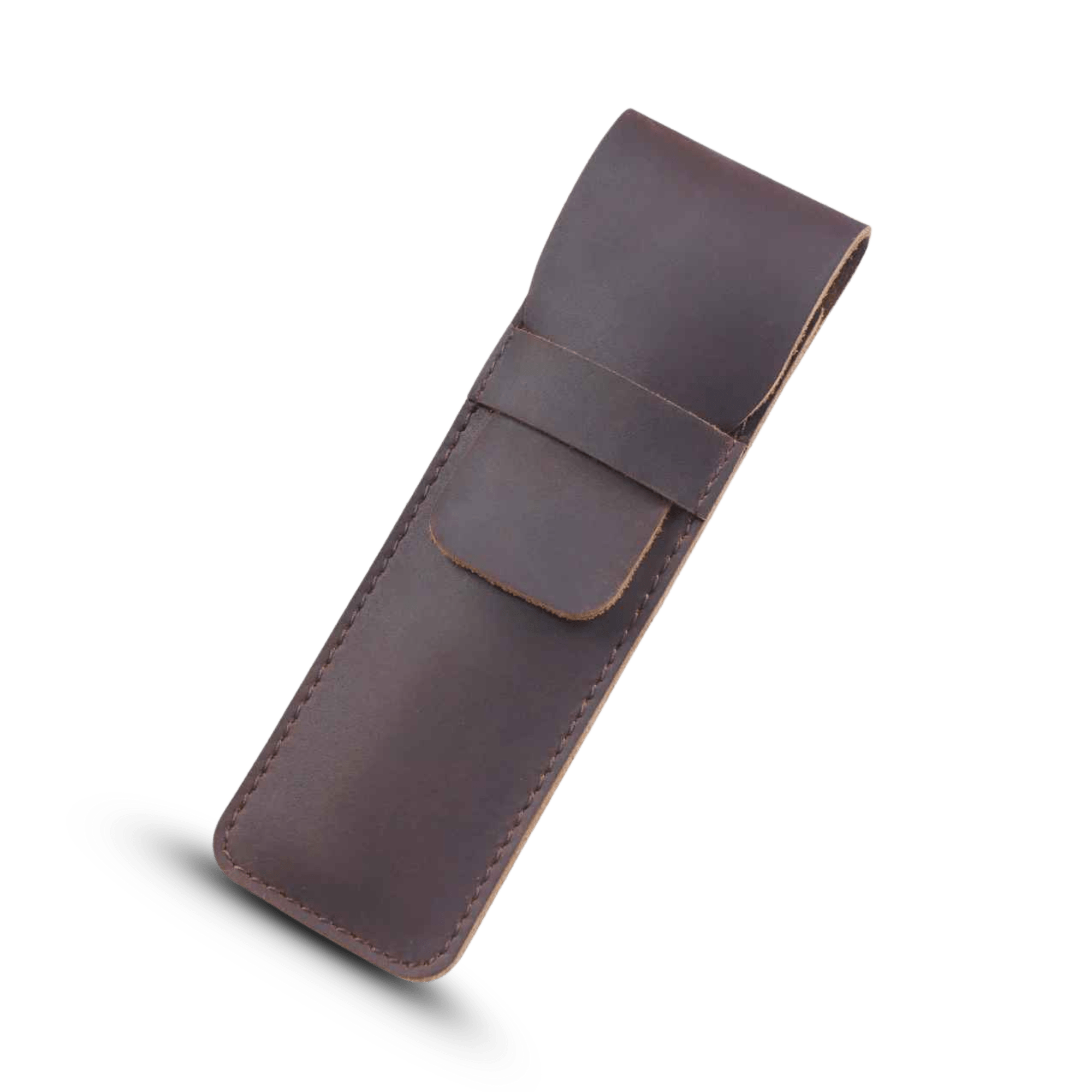 THE TIMBER – FULL GRAIN LEATHER PEN CASE