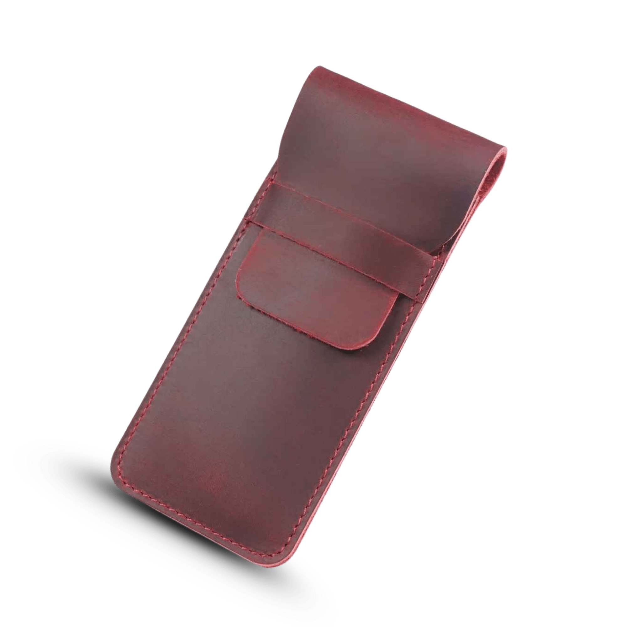 THE TIMBER – FULL GRAIN LEATHER PEN CASE