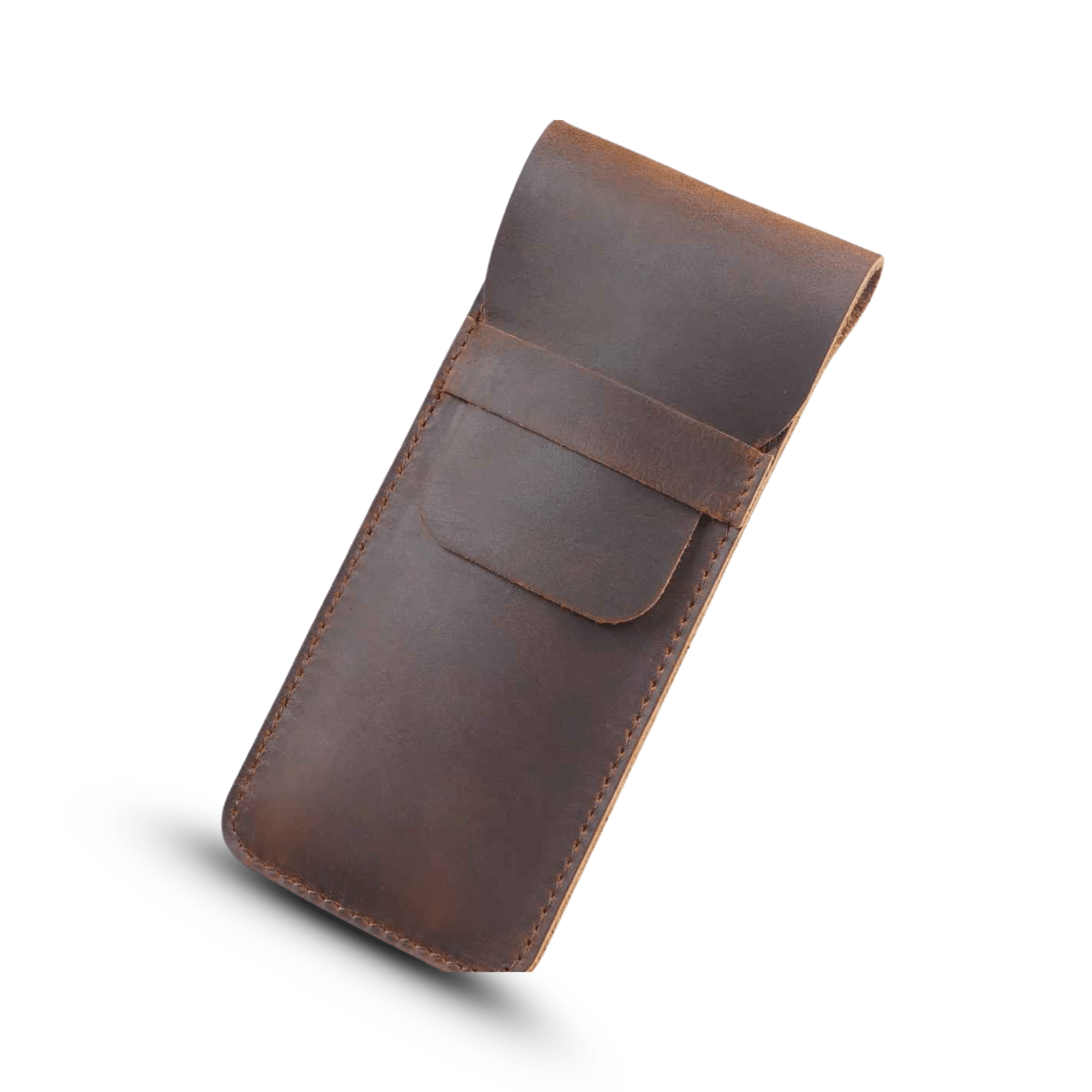 THE TIMBER – FULL GRAIN LEATHER PEN CASE