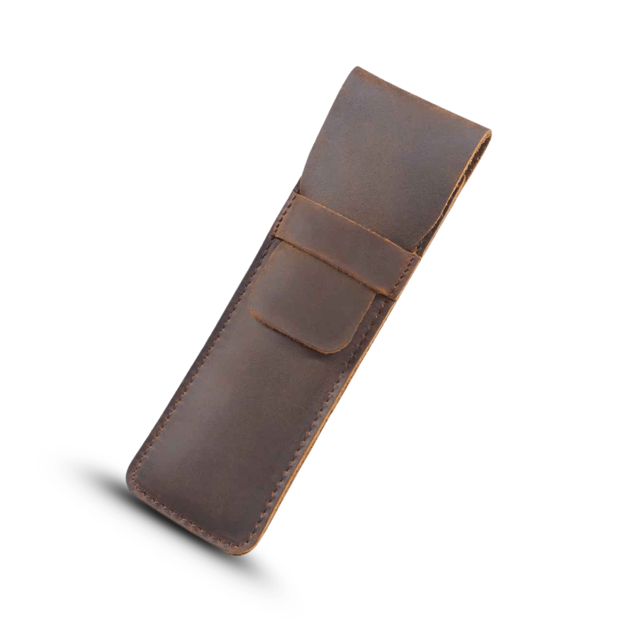 THE TIMBER – FULL GRAIN LEATHER PEN CASE