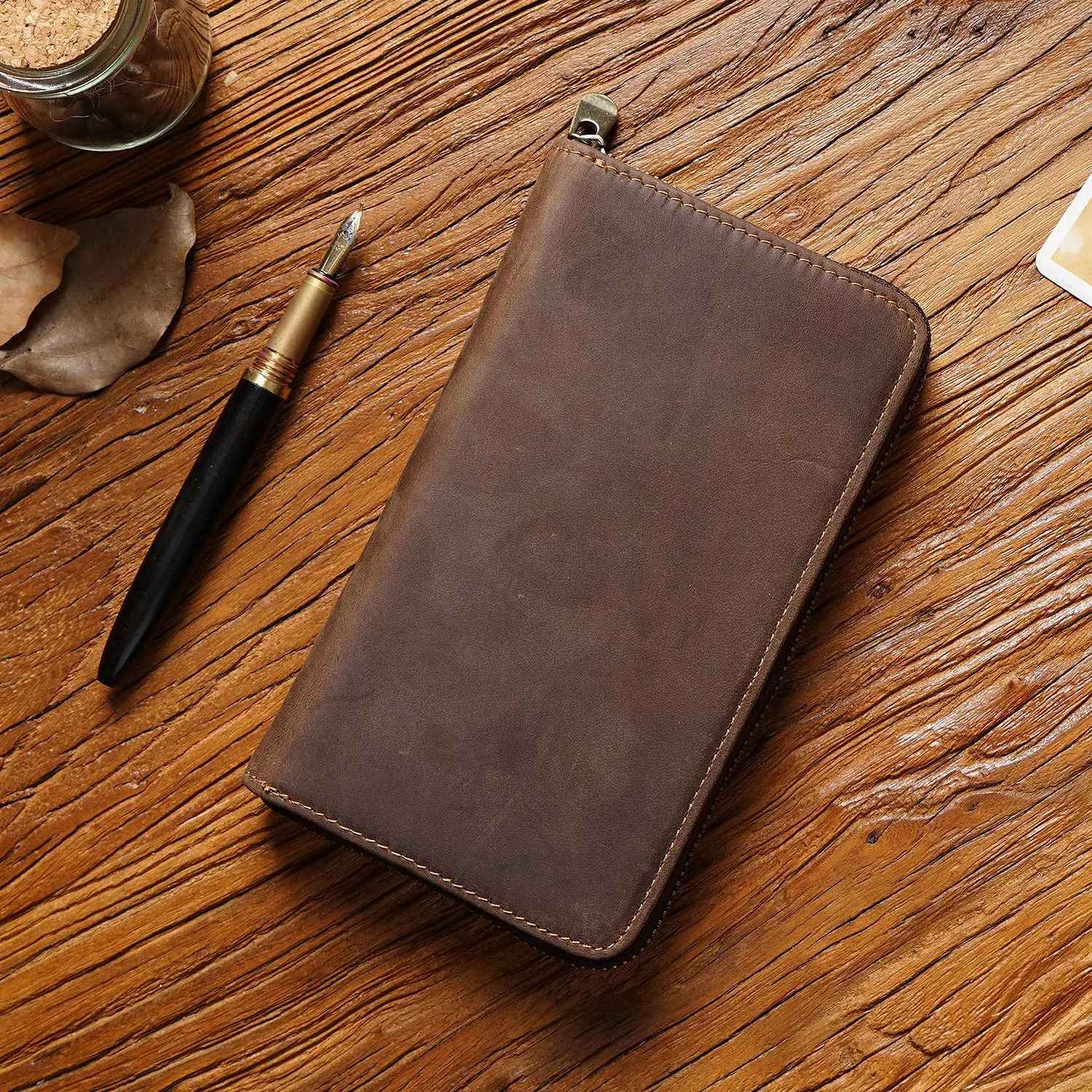 The Hide – Full Grain Leather Pen Case