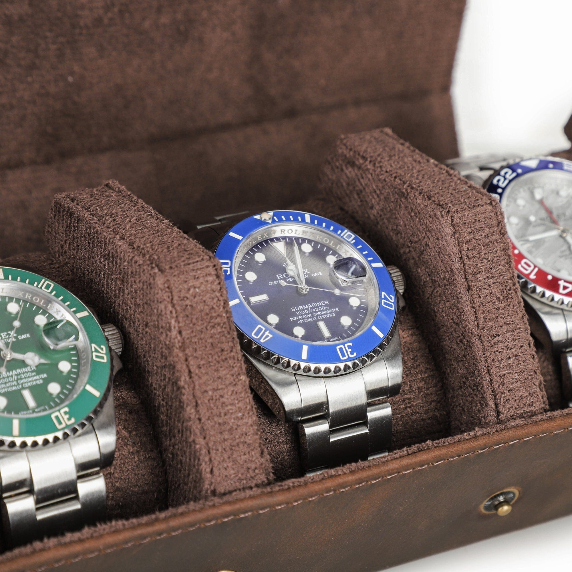 3-Slot Hexagon Watch Case