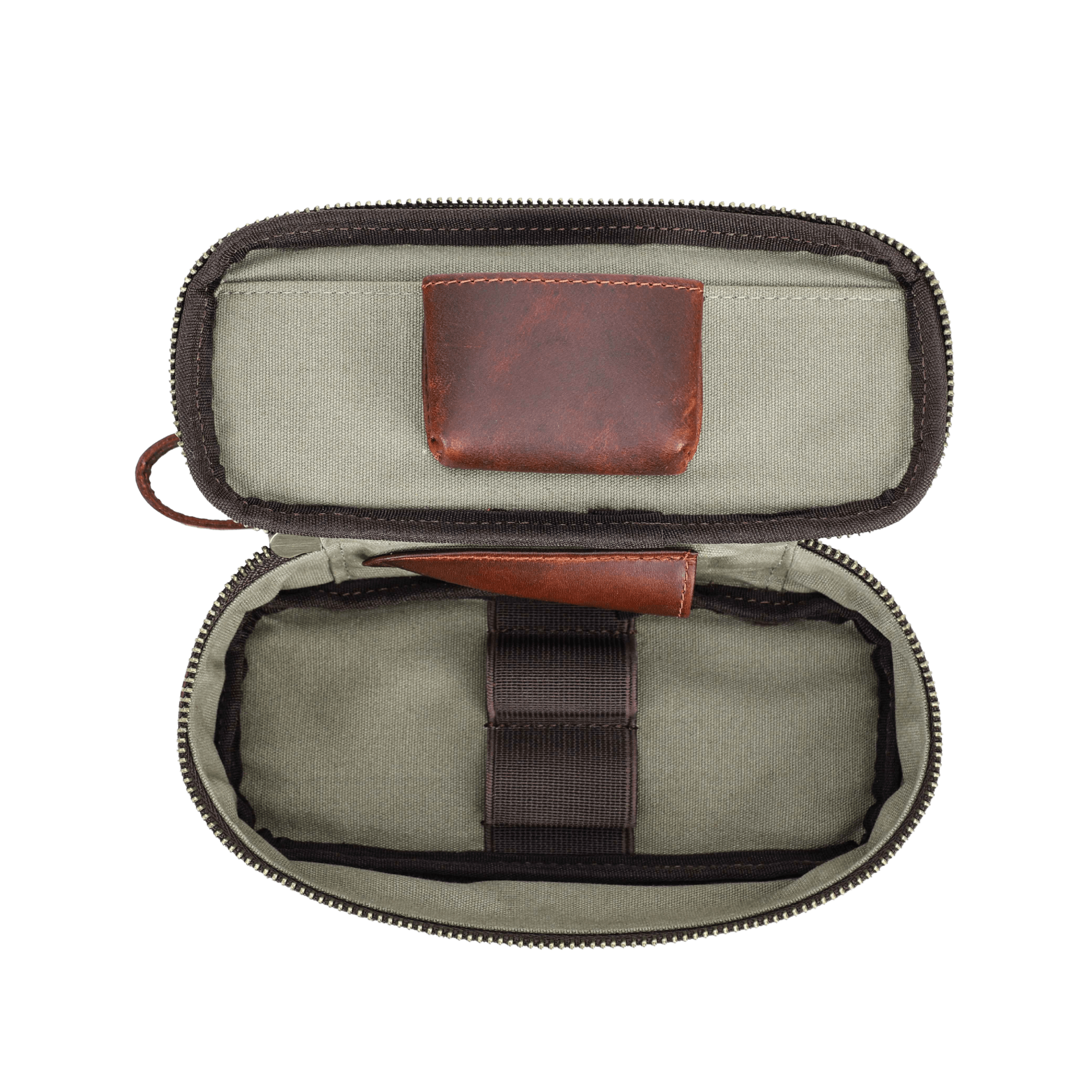 THE ROAMER – FULL GRAIN LEATHER PIPE BAG