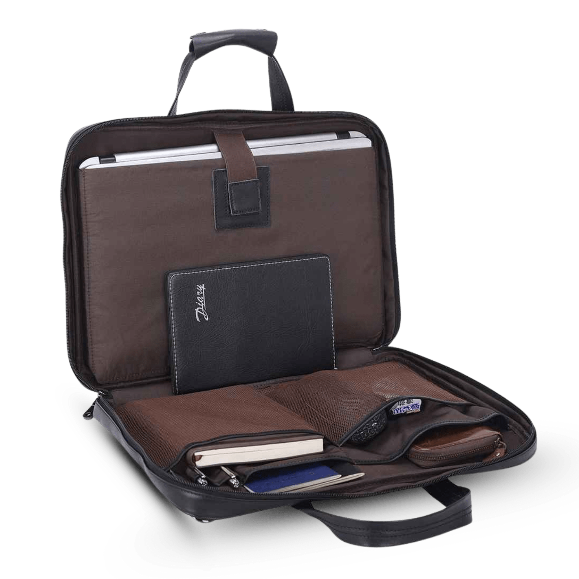 THE DEN – FULL GRAIN LEATHER BRIEFCASE
