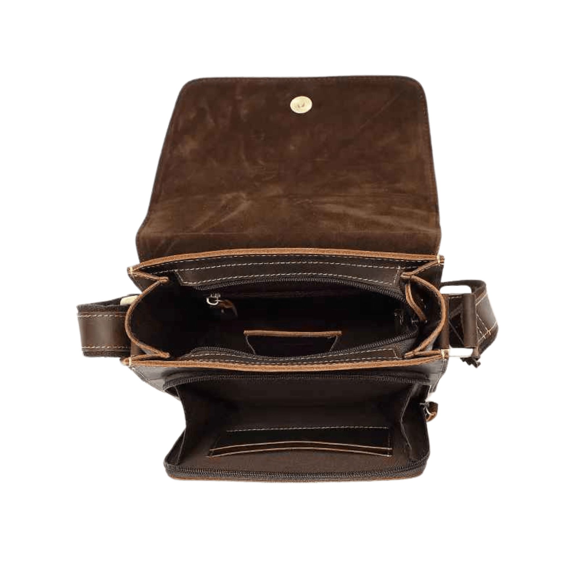 THE SCHOLAR – TOP GRAIN LEATHER CROSSBODY BAG