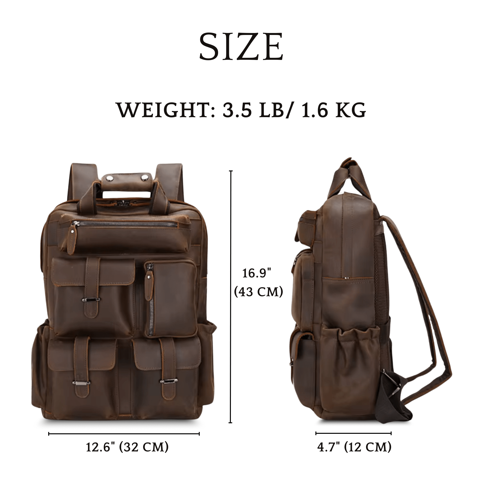 THE OAKPATH – GENUINE LEATHER BACKPACK