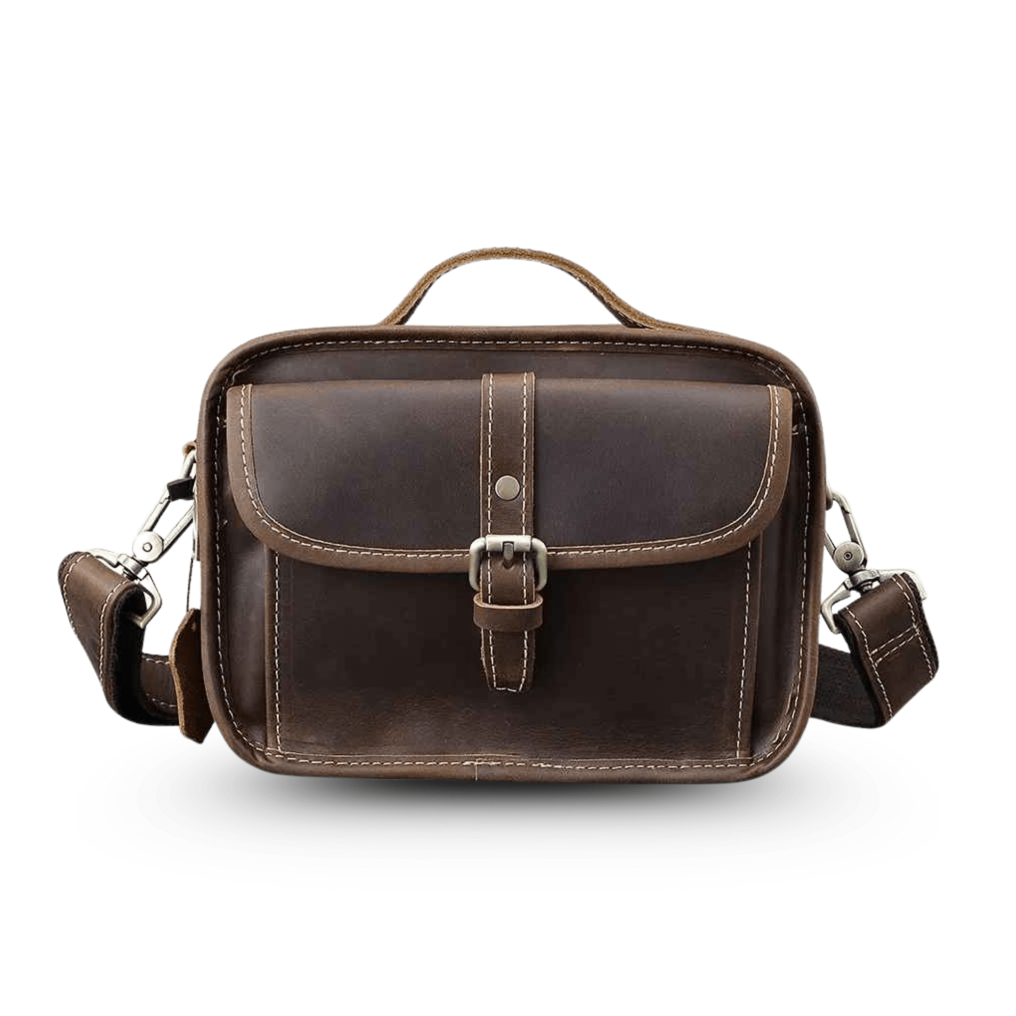 THE RAVELINE – FULL GRAIN LEATHER CROSSBODY BAG