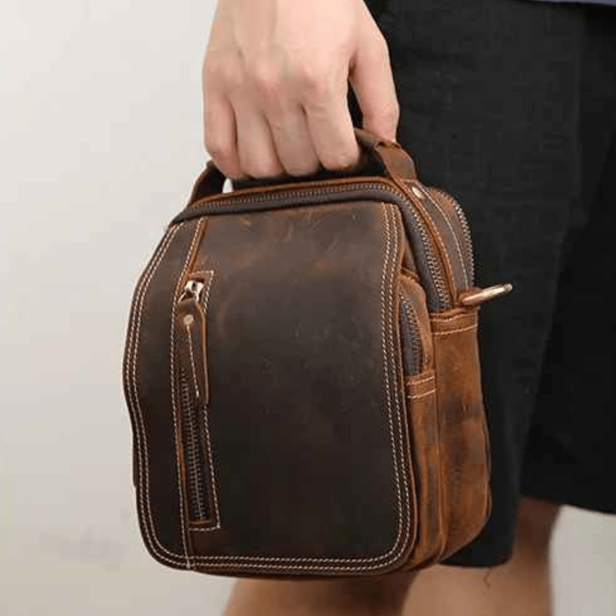 THE CANYON – GENUINE LEATHER CROSSBODY BAG