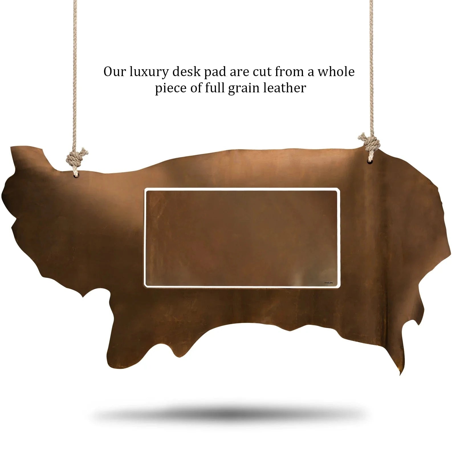 The Desk Mat – 2mm Thick 31.5 X 15.7 Inch Leather Desk & Mouse Pad