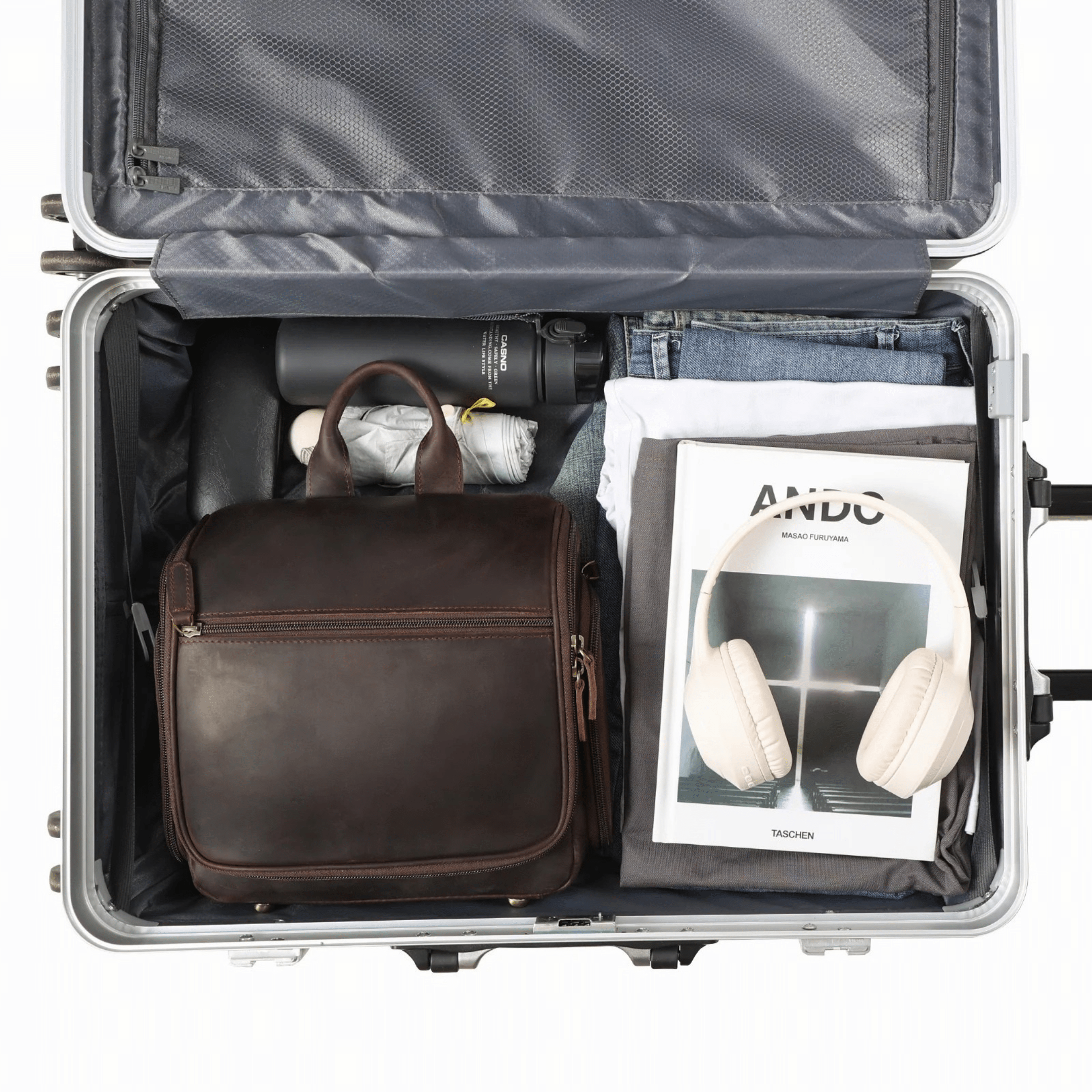 Leather Toiletry Bag – The Hangar