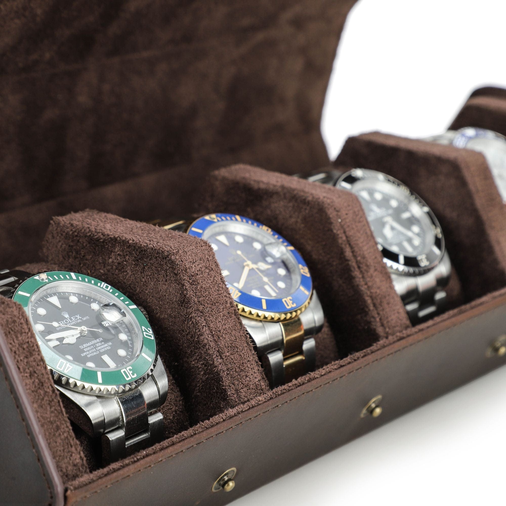 4-Slot Hexagon Watch Case