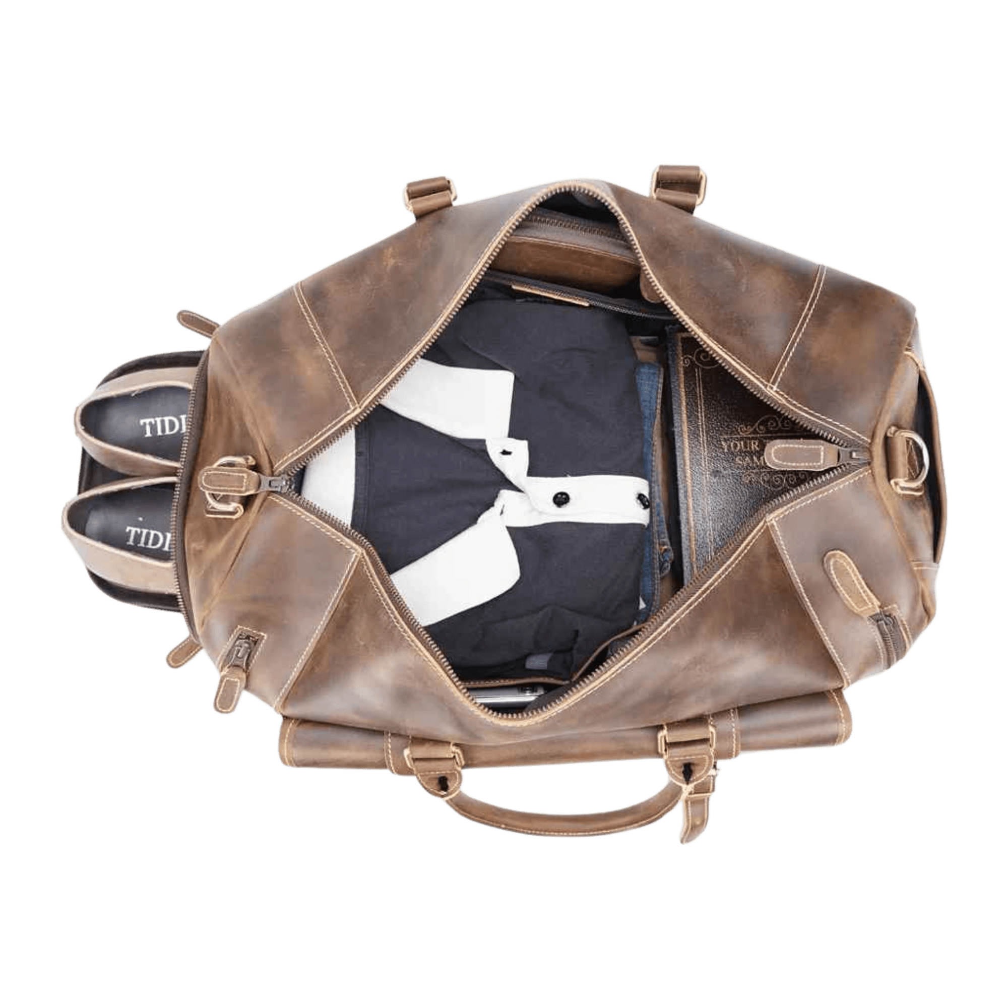 THE FERNWOOD – FULL GRAIN LEATHER DUFFEL BAG