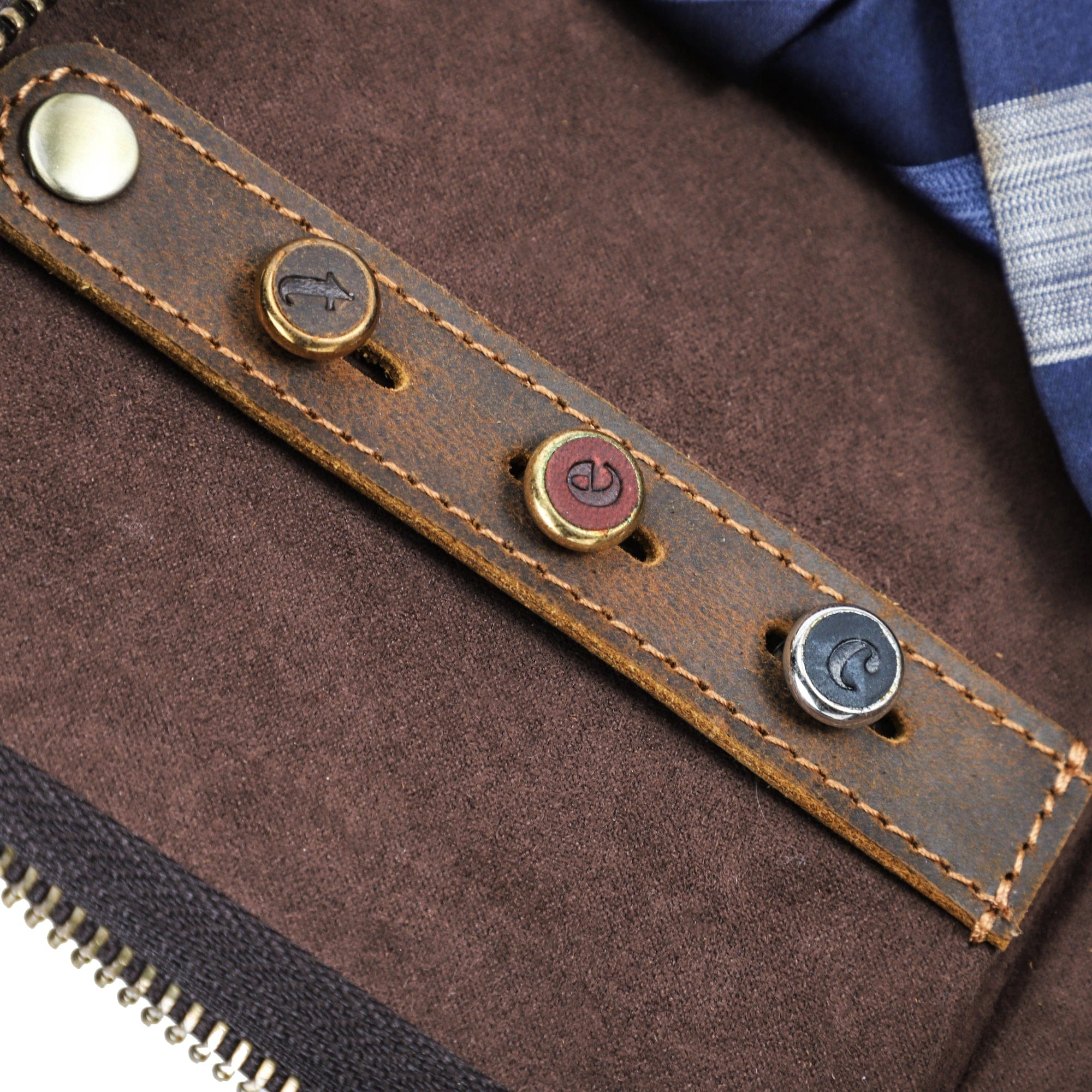 2-Slot Necktie and Cufflink Case