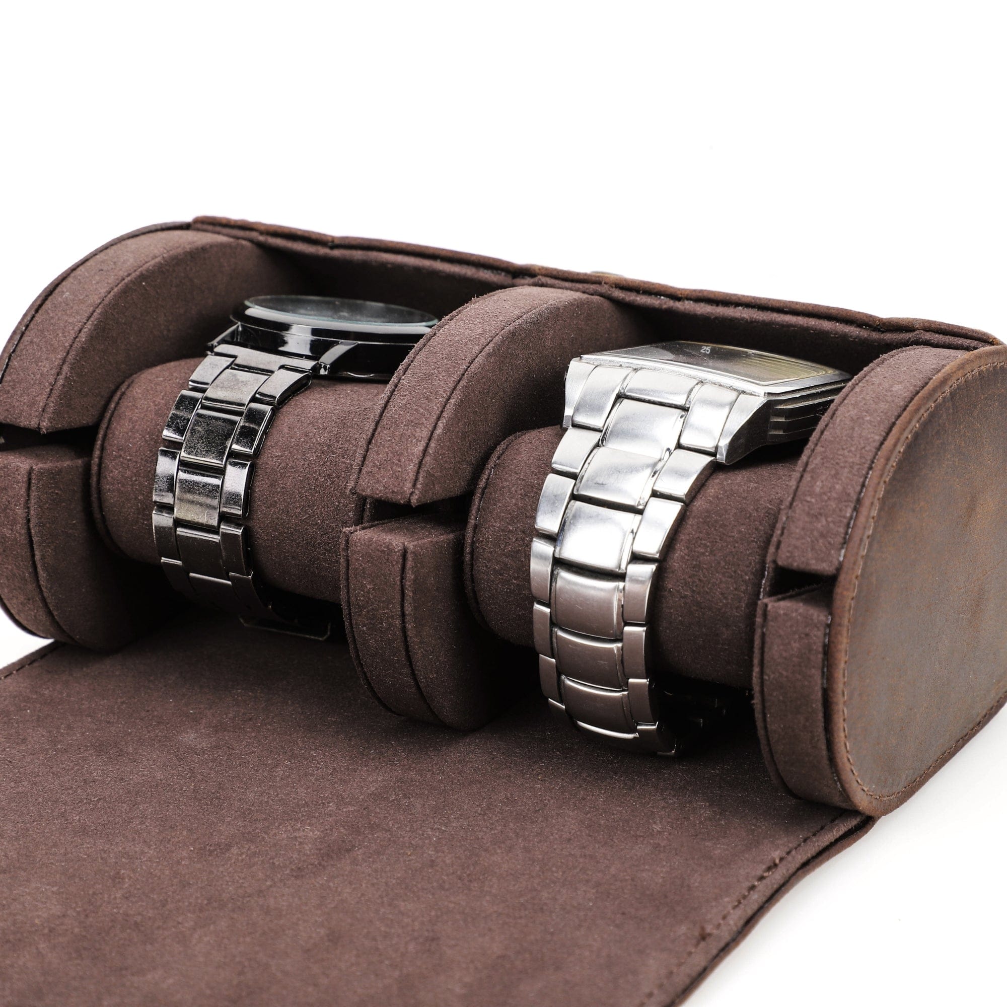 2-Slot Watch Roll Case