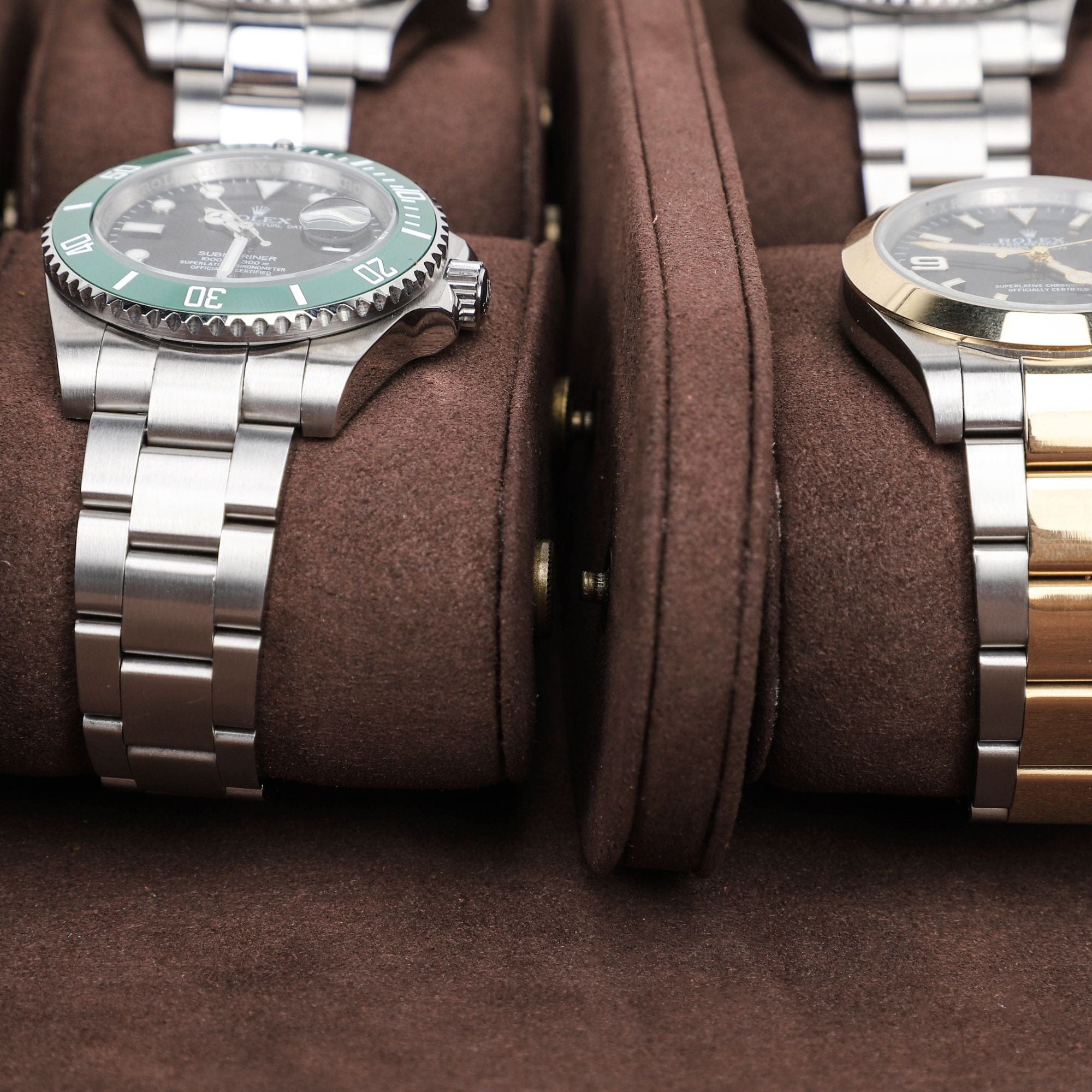 6-Slot Watch Roll Case